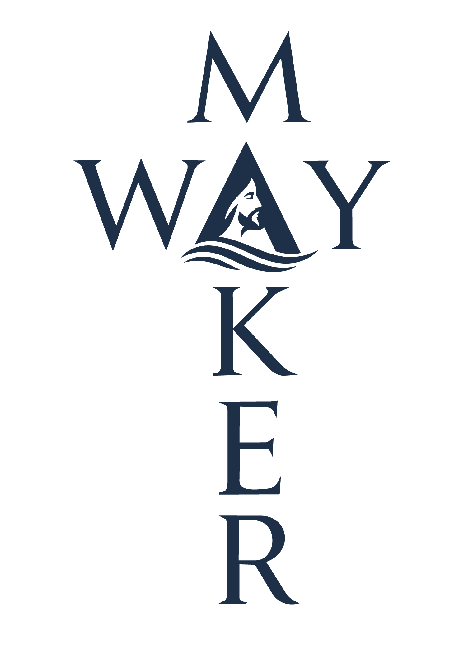Waymaker logotip u obliku križa